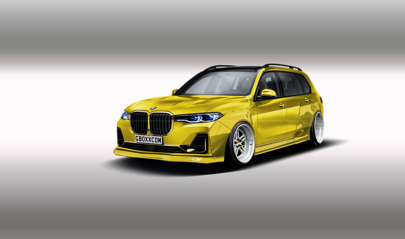 bmw x7 renderings 12 New BMW X7 Tries On Several Digital Suits That Don’t Make Sense