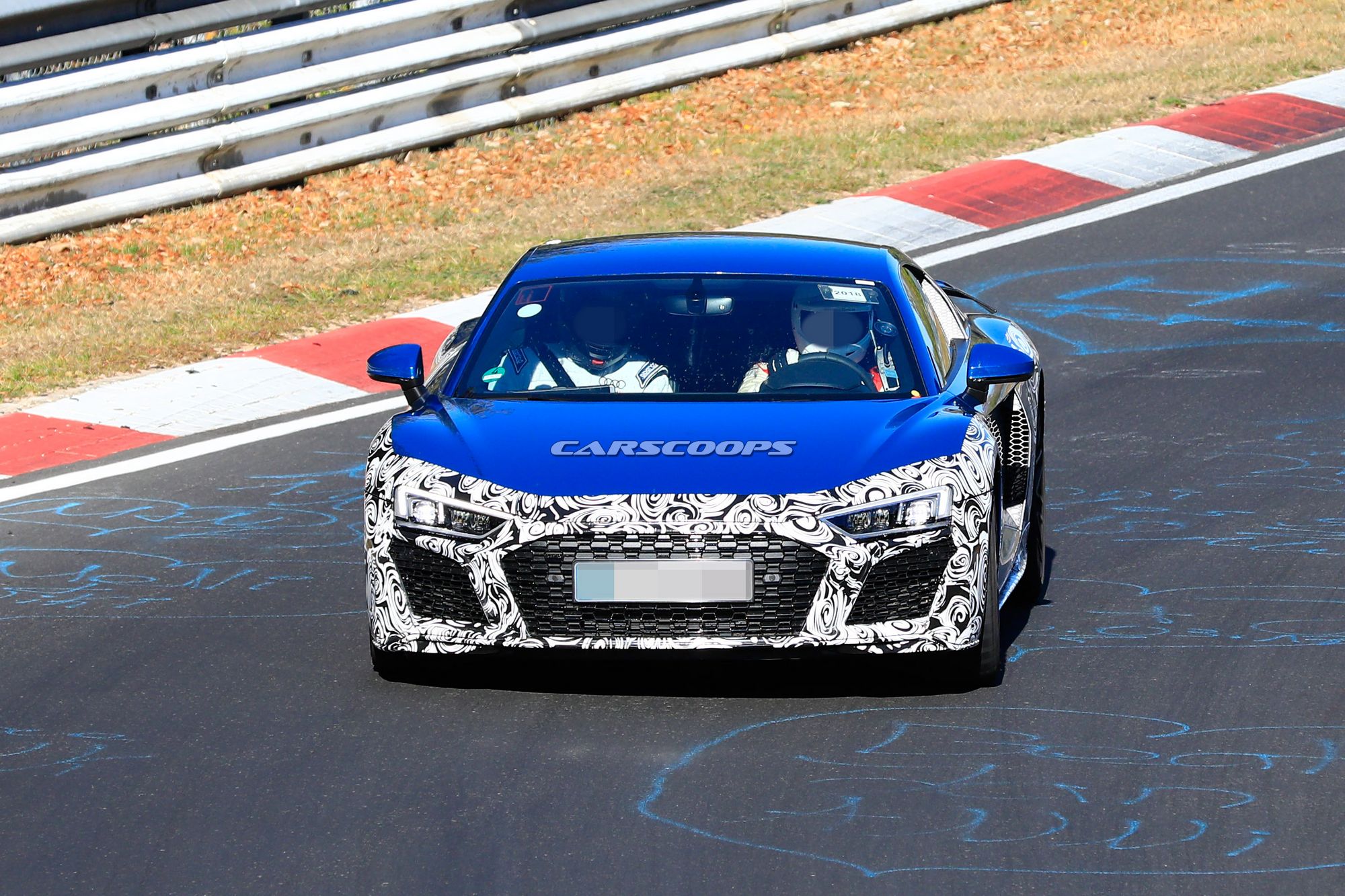 Audi-R8-Facelift-Nurburgring-Spy-Shots-2 Audi Takes Its Facelifted R8 To The Nurburgring