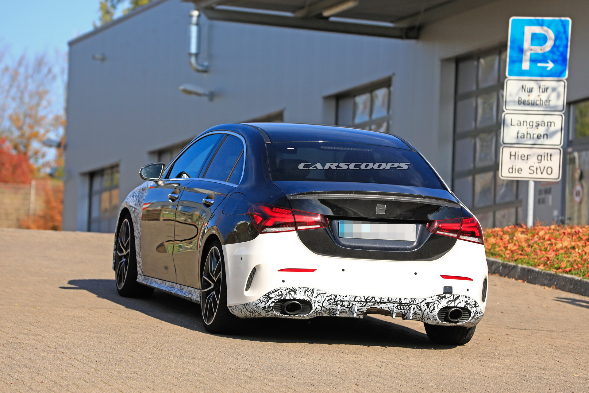 2019 mercedes amg a35 sedan spy 17 2019 Mercedes-AMG A35 Sedan Prototype Leaves Little To The Imagination