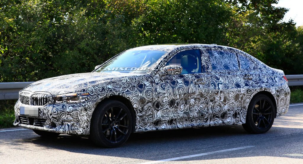  2019 BMW 3-Series Long Wheelbase Stretches Out In First Spy Images