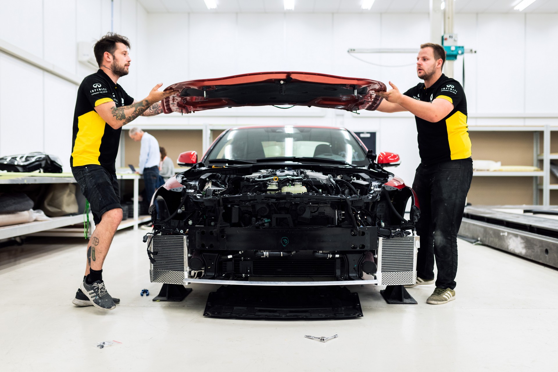 Infiniti Project Black S Concept-99 Infiniti Project Black S Concept With F1 Hybrid Tech Has The Power Go After M4, RS5