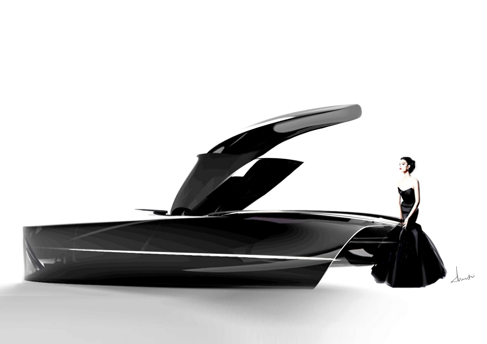 2050 Bentley Concept-1 Bentley Has Royal College Of Art Students Envision Its Cars In 2050