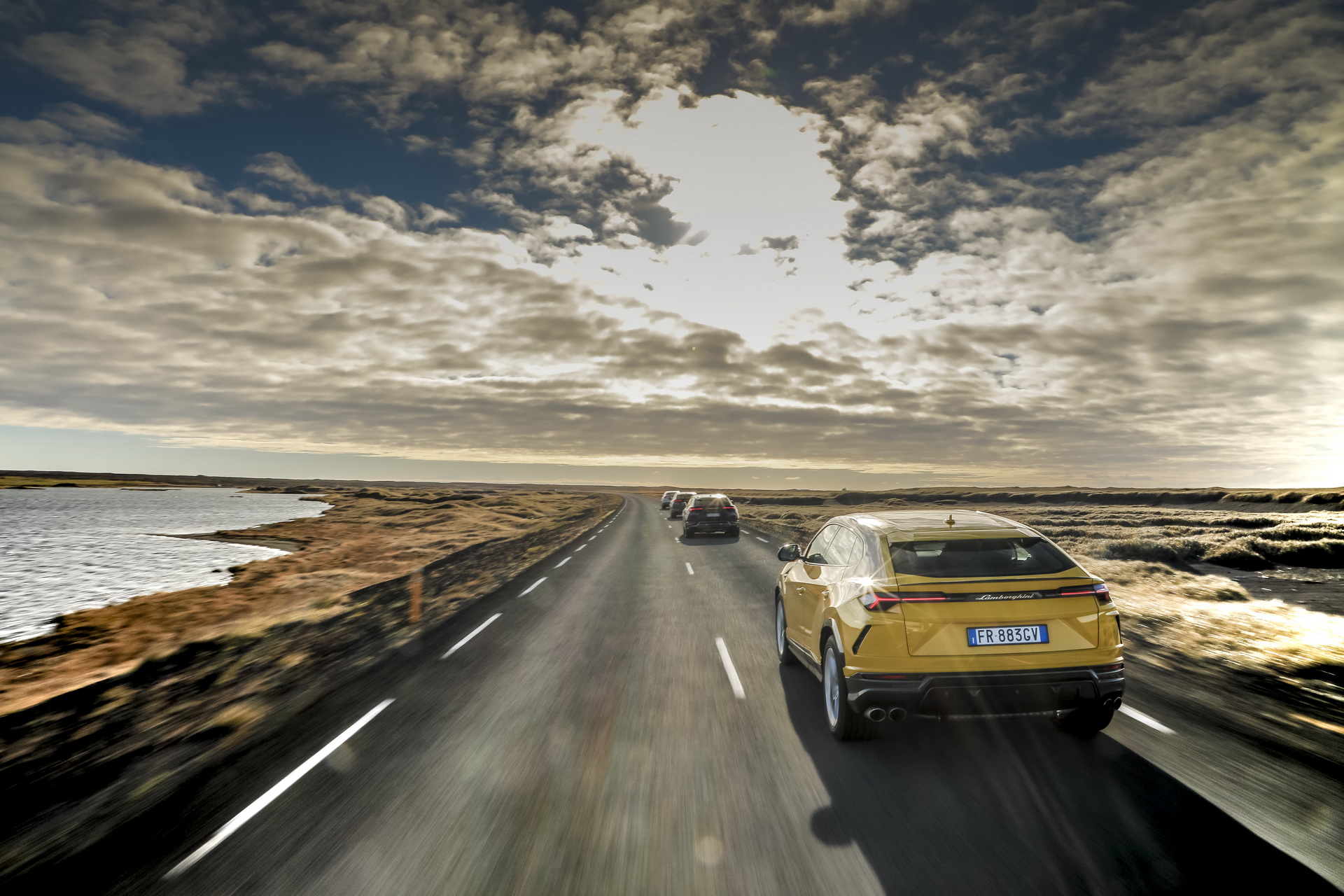 lamborghini sends urus to iceland 6 Lamborghini Sends Small Army Of Urus SUVs To Conquer Iceland