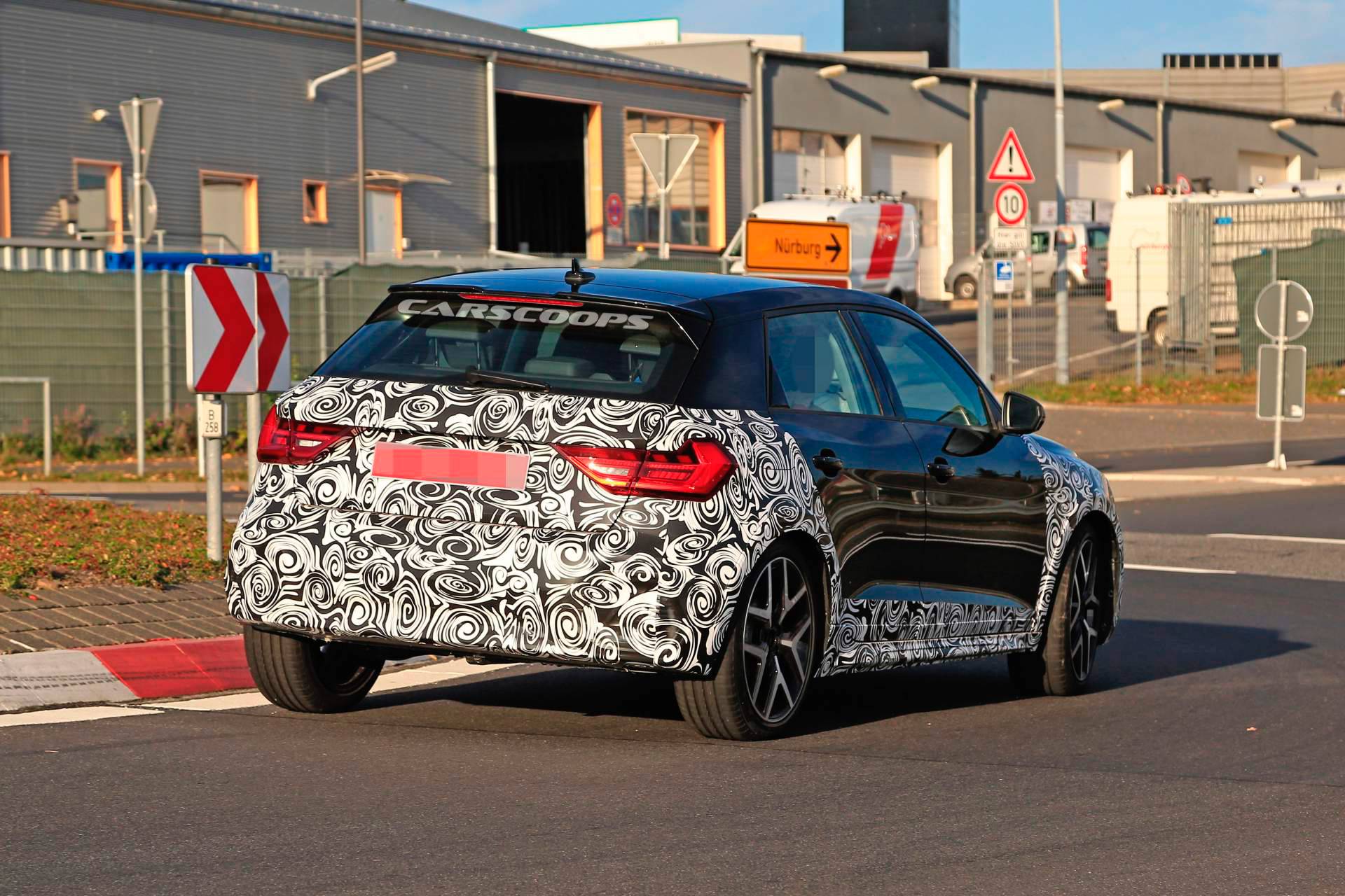 Audi A1 Allroad spy shots 11 All-New Audi A1 Spied Developing An Allroad Personality
