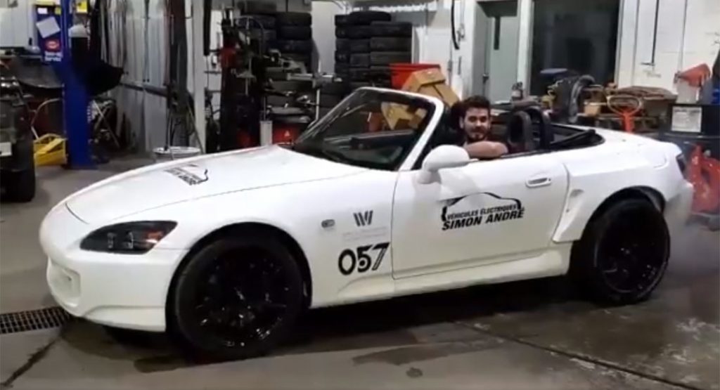  Here’s A Tesla-Powered Honda S2000 With Chevy Bolt Batteries