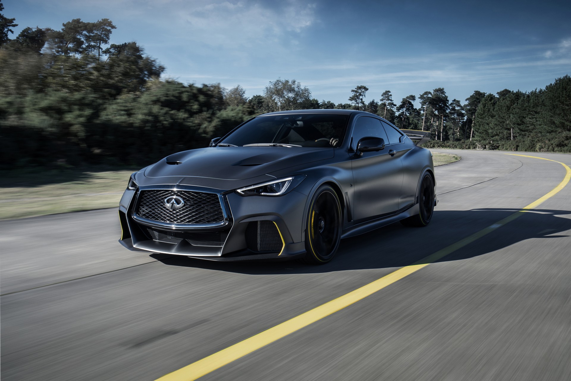Infiniti Project Black S Concept-24 Infiniti Project Black S Concept With F1 Hybrid Tech Has The Power Go After M4, RS5