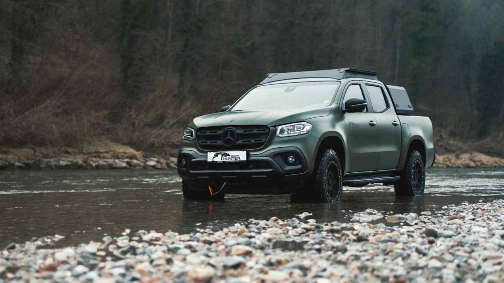 gruma hunter mercedes-benz x-class 1 If You Enjoy Hunting, You’ll Love This Modified Mercedes-Benz X-Class