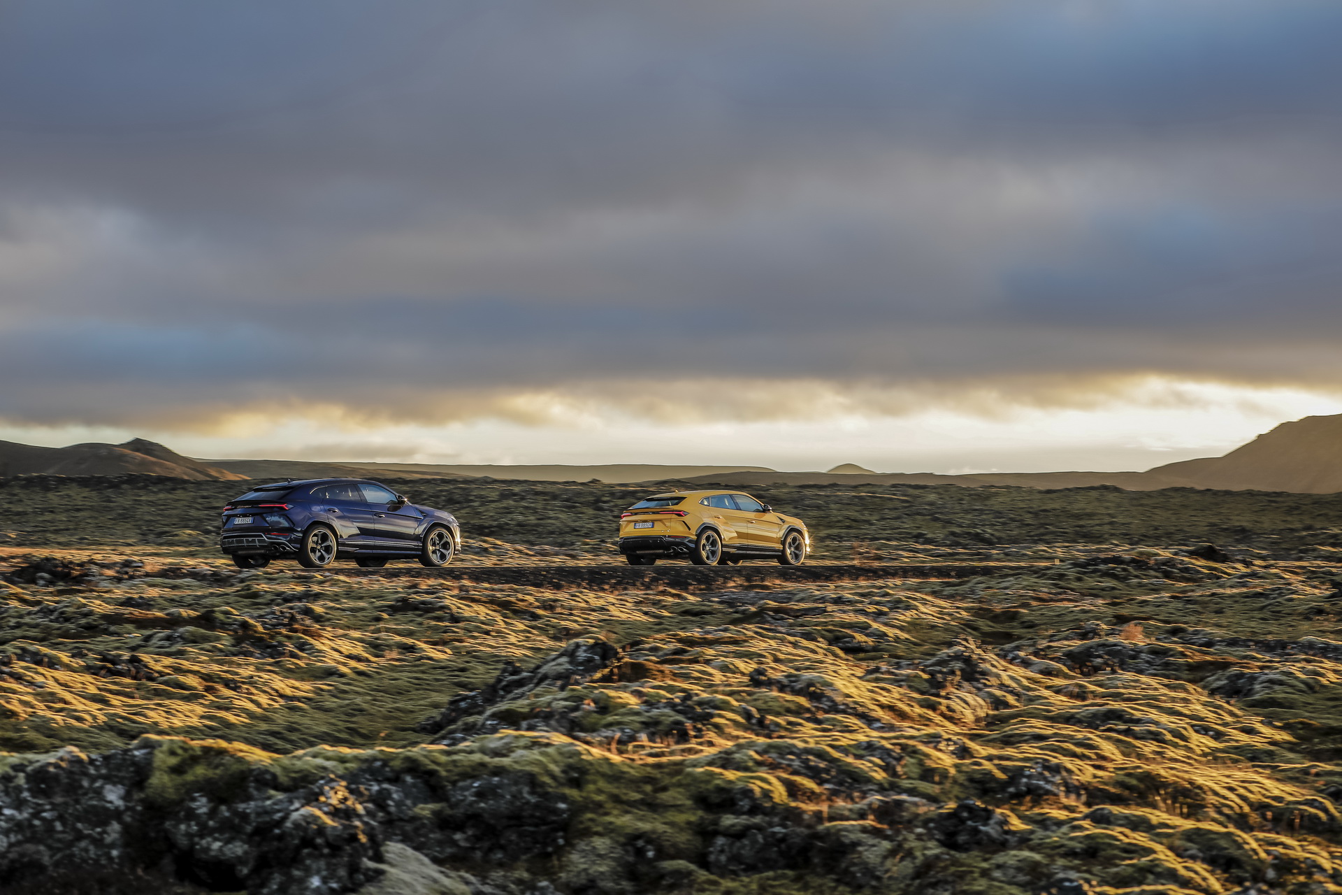 lamborghini sends urus to iceland 2 Lamborghini Sends Small Army Of Urus SUVs To Conquer Iceland