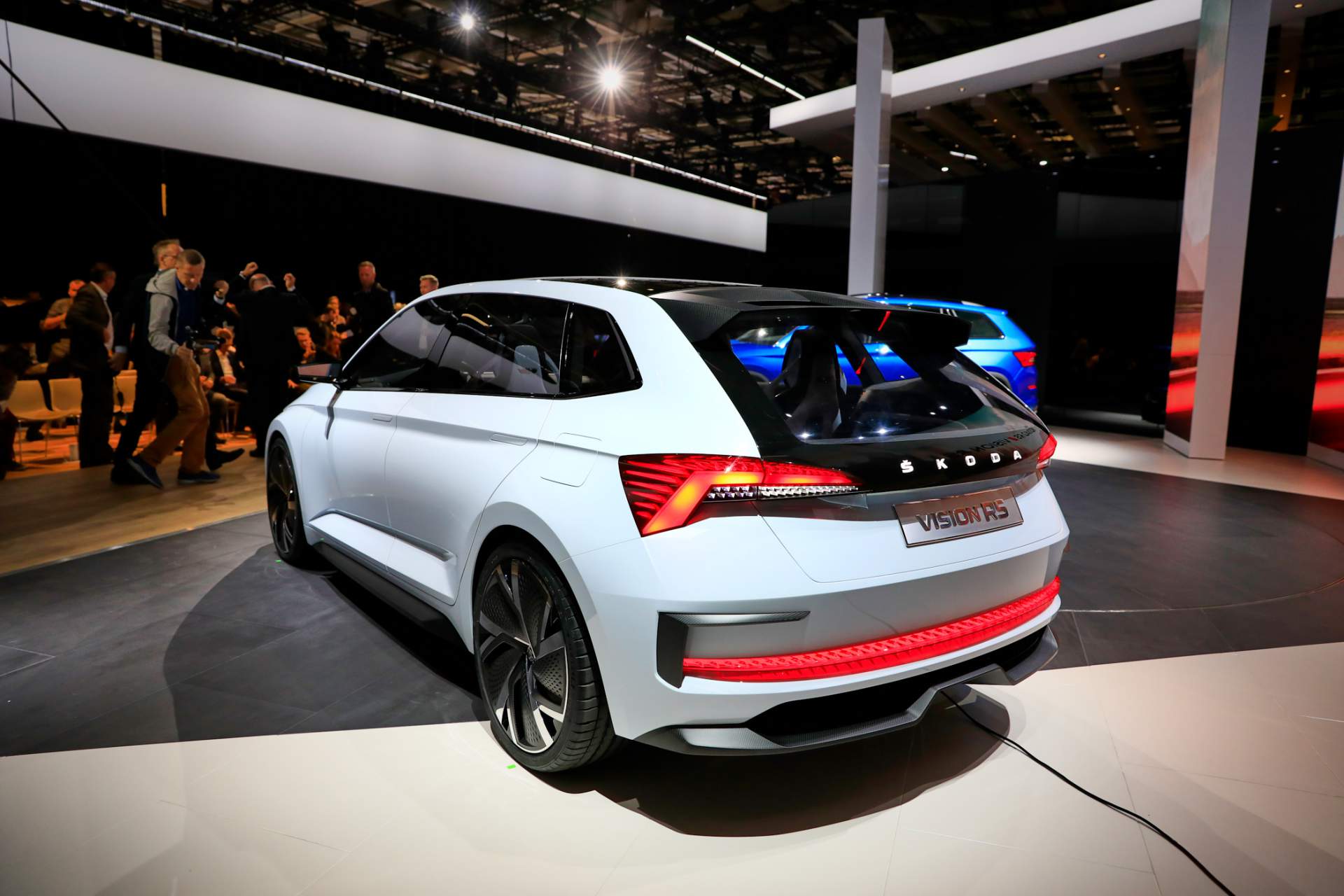 Auto Salon Paris / Mondial Paris Motor Show 2018, France, Paris, 01 245PS Skoda Vision RS Electrified Hot Hatch Concept Revealed In The Metal
