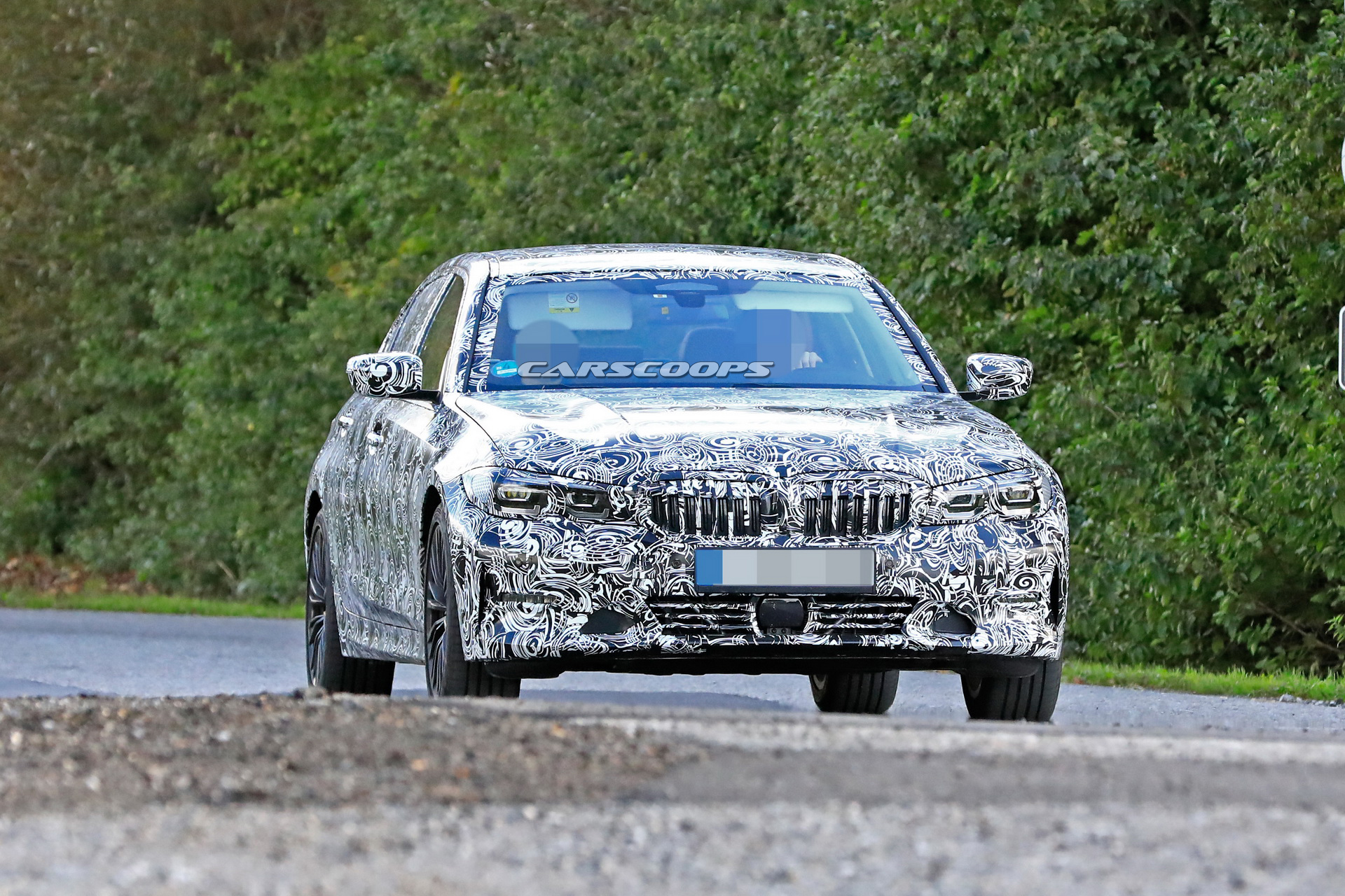 2019 bmw 3 series lwb spy shots-1 2019 BMW 3-Series Long Wheelbase Stretches Out In First Spy Images