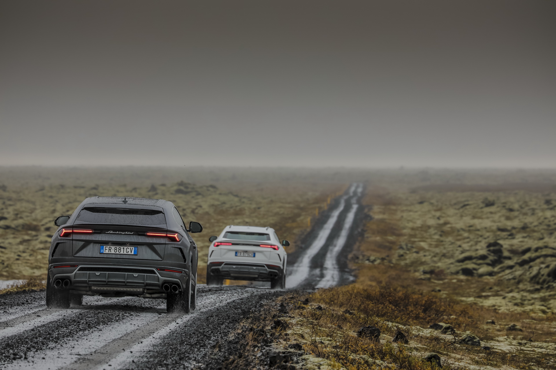 lamborghini sends urus to iceland 20 Lamborghini Sends Small Army Of Urus SUVs To Conquer Iceland