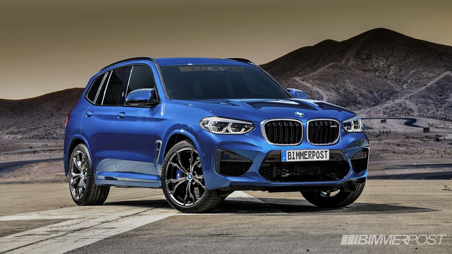 BMW-X3M-X4M-Renderings-1 New BMW X3 M And X4 M Rendered Without Camo Look Credible