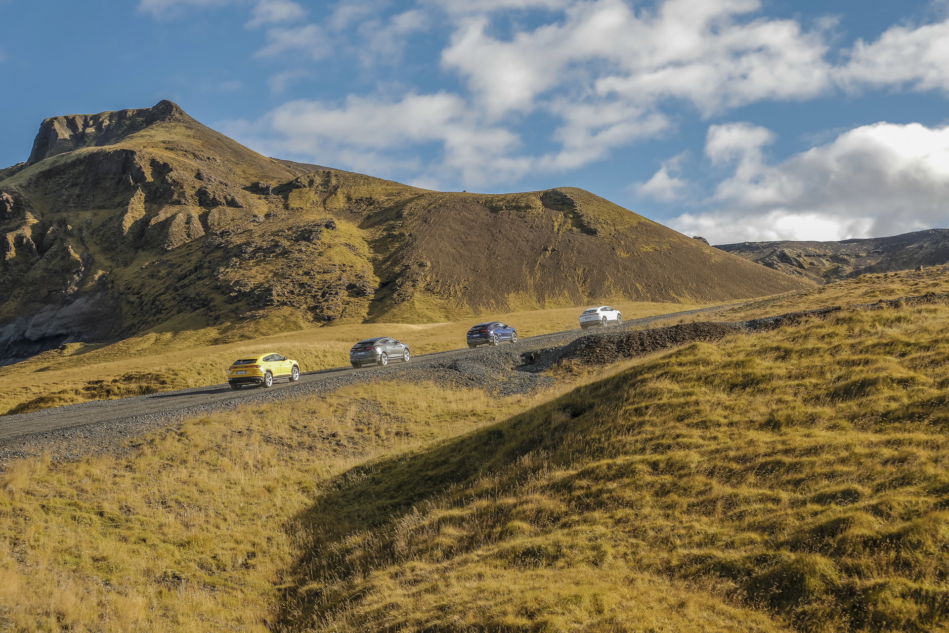 lamborghini sends urus to iceland 7 Lamborghini Sends Small Army Of Urus SUVs To Conquer Iceland