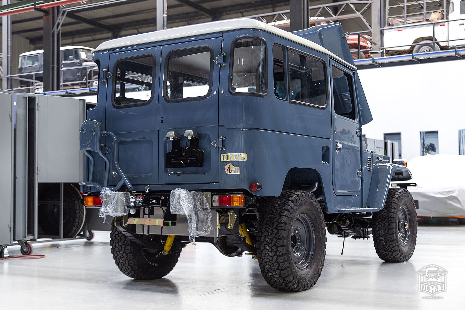 FJ-Company-1982-Toyota-Land-Cruiser-Cadet-Blue-19 The FJ Company’s Latest Looks Ready To Storm Some Distant Beach