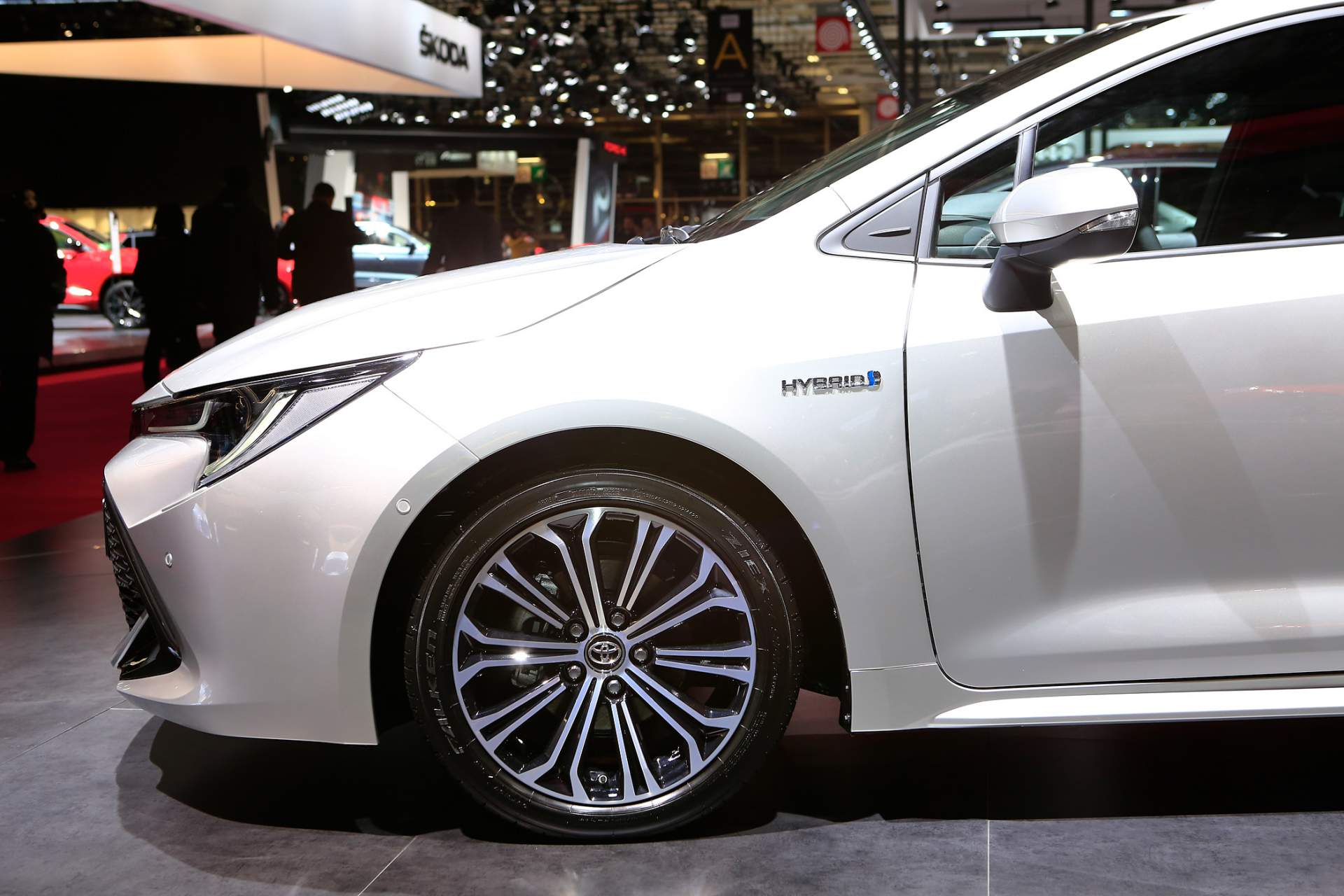 Auto Salon Paris / Mondial Paris Motor Show 2018, France, Paris, 02 2019 Toyota Corolla Reveals Its Two Flavors In Paris