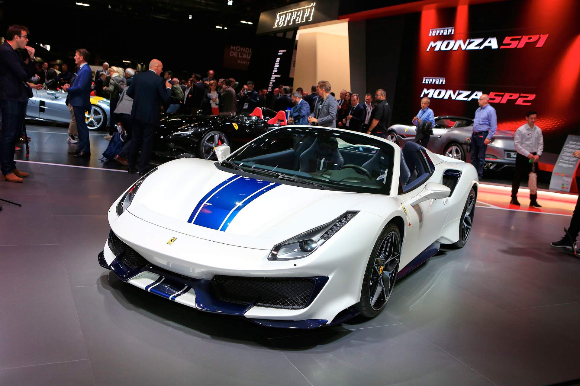 Auto Salon Paris / Mondial Paris Motor Show 2018, France, Paris, 02 Ferrari Drops Full Technical Specs As 488 Pista Spider Visits Paris
