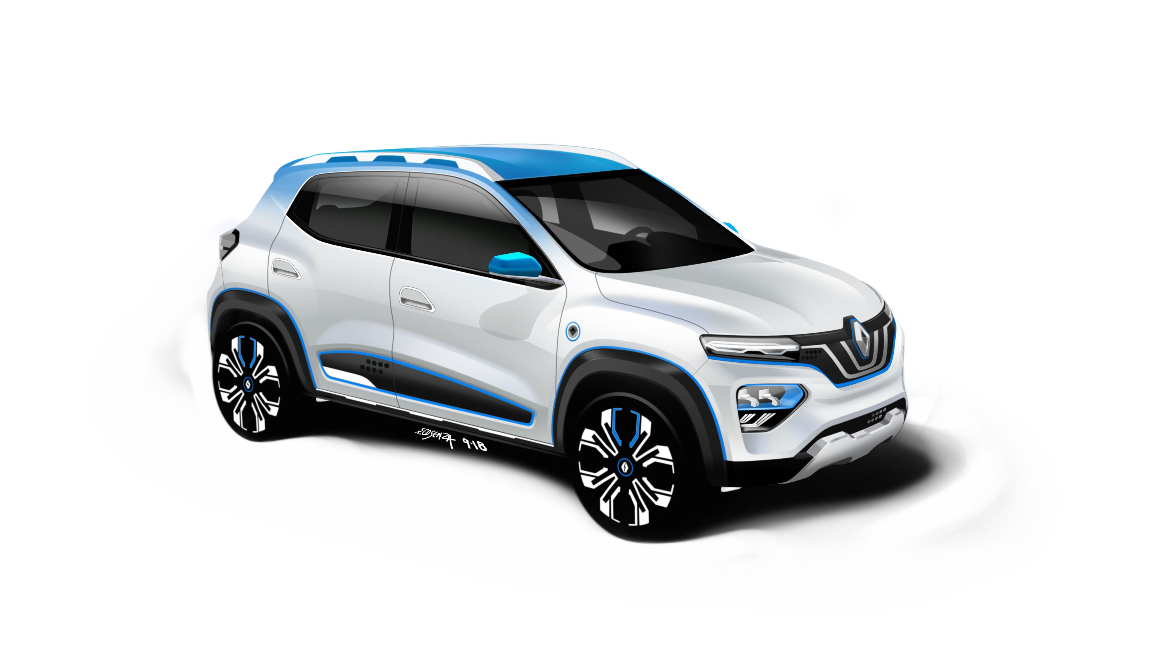 2018-renault-k-ze-concept-1 K-ZE Will Become Renault’s New Low-Cost Electric Crossover