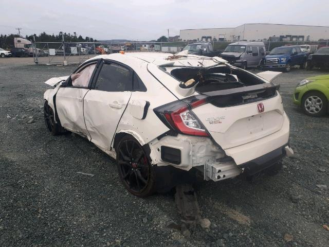 honda civic typer crashed auction 3 2018 Civic Type R Totally Destroyed In Accident Looking To Be A Parts Donor