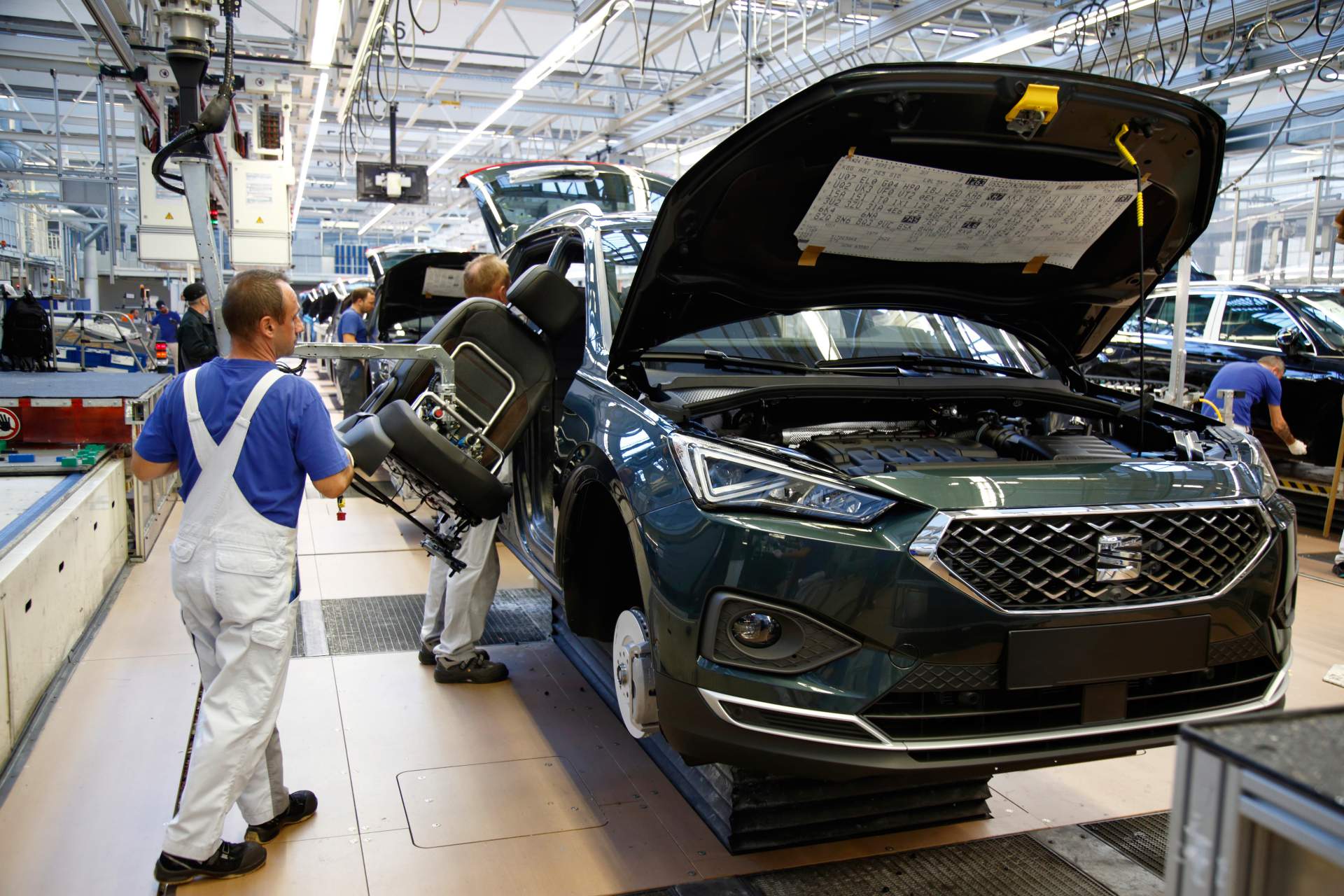SEAT Tarraco Volkswagen Starts Building The Seat Tarraco At Its Main Plant In Wolfsburg