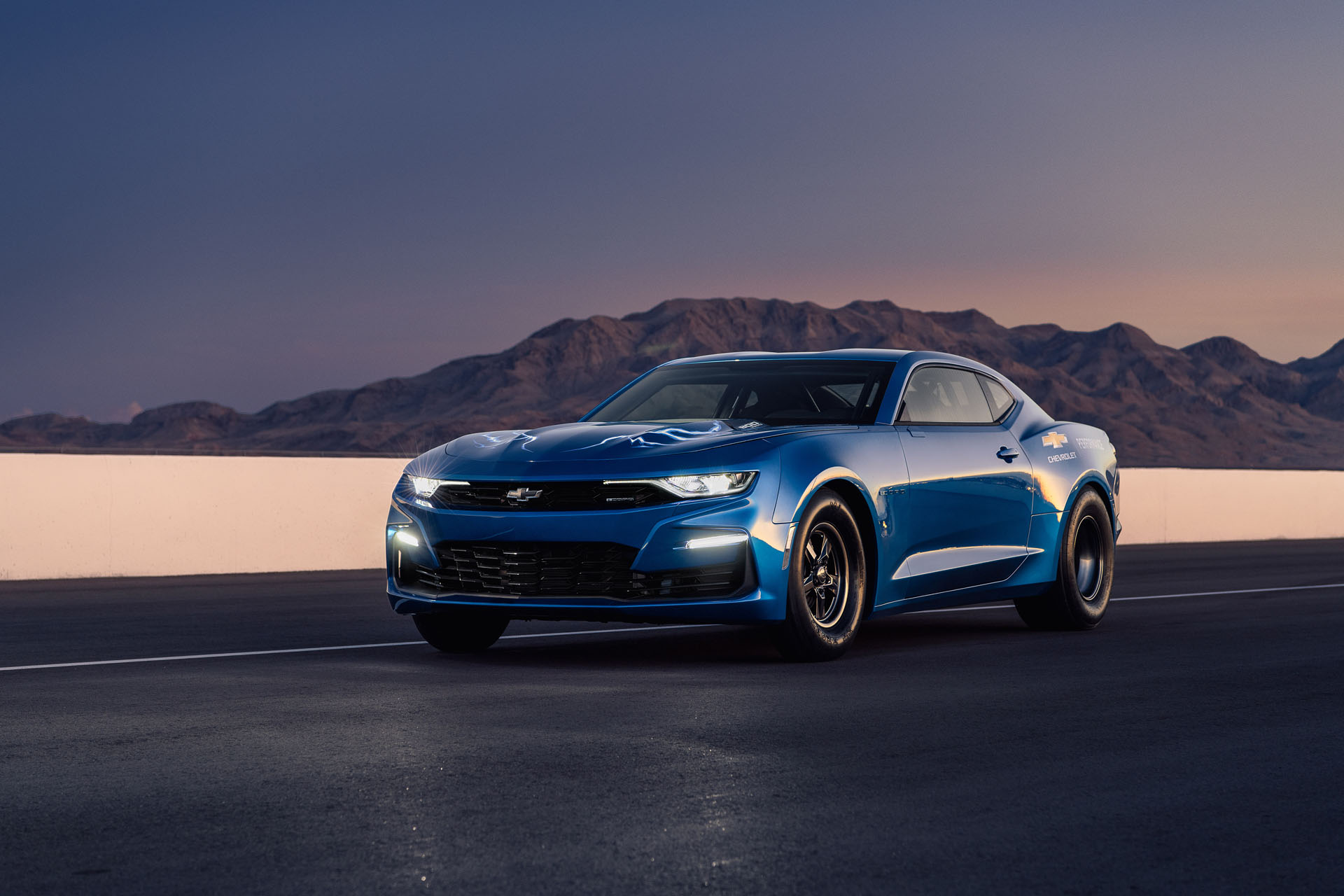 The eCOPO Camaro Concept offers an electrified vision of drag ra Chevy Camaro eCOPO Envisions A 700-Horsepower Electric Drag Racer