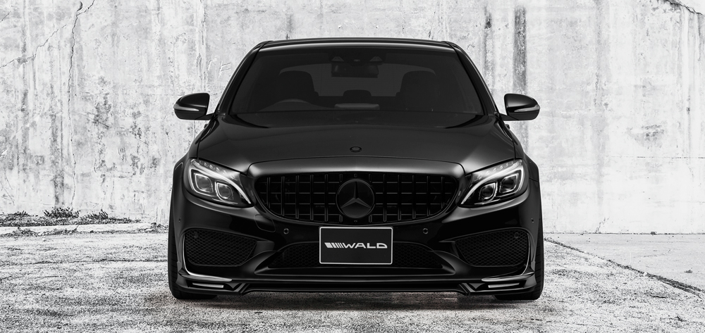 mercedes c class wald tuning 4 Wald International Gives W205 Mercedes C-Class A Sinister Look
