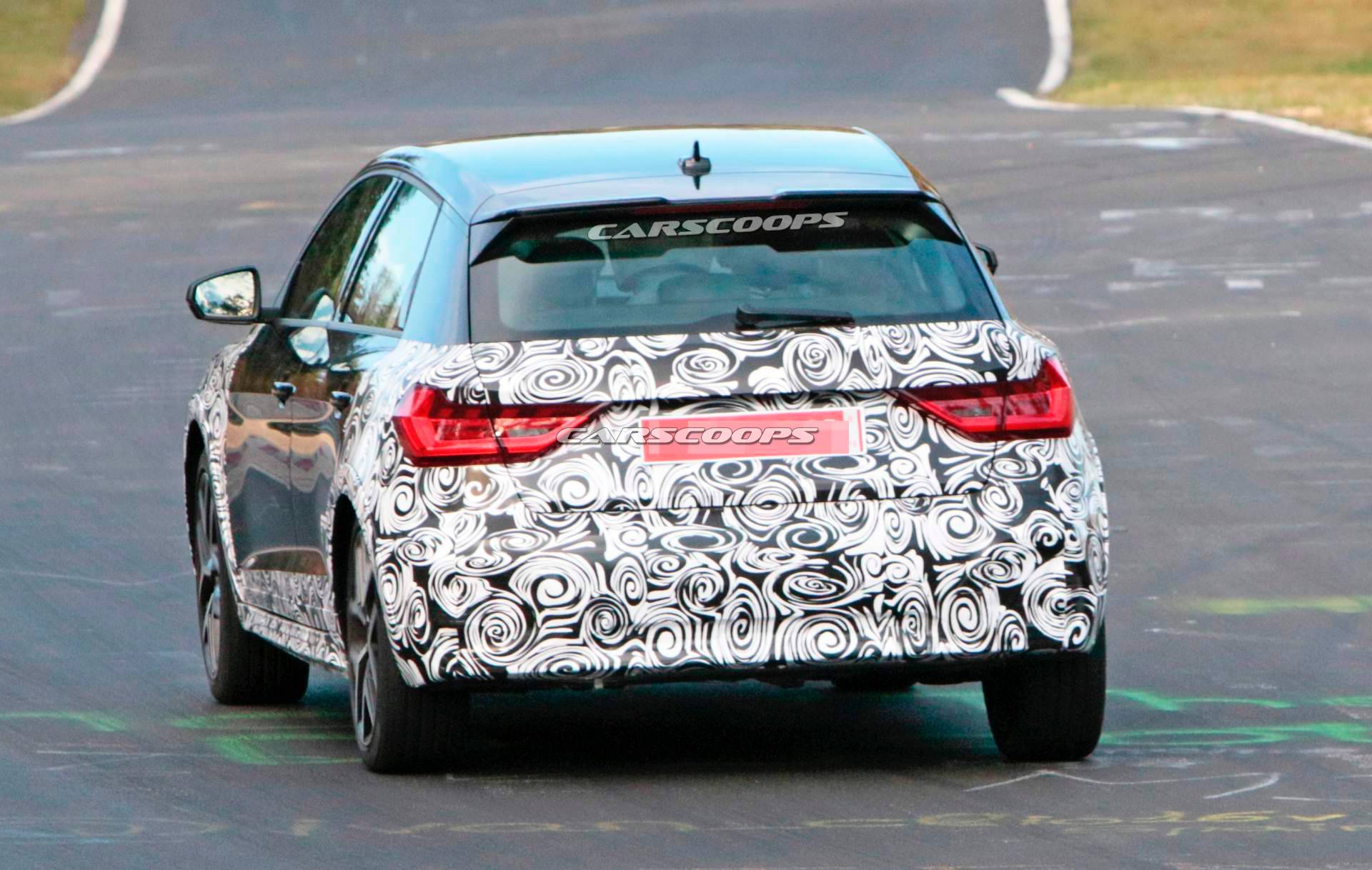 Audi A1 Allroad spy shots 24 All-New Audi A1 Spied Developing An Allroad Personality