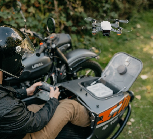 sm-ural-air-drone2 Ural Air Puts A Drone In A Sidecar To Capture Your Off-Road Adventures