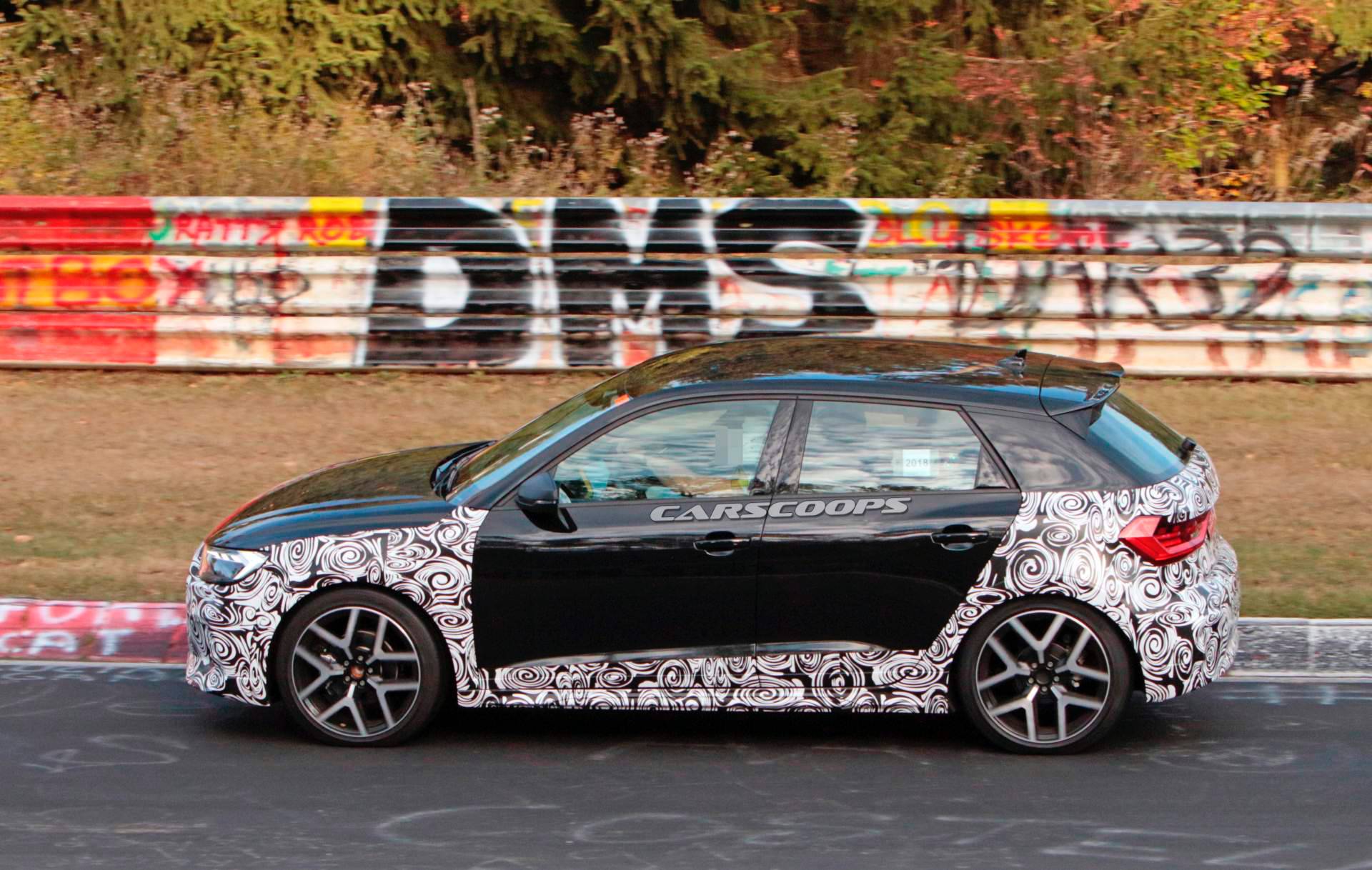 Audi A1 Allroad spy shots 18 All-New Audi A1 Spied Developing An Allroad Personality