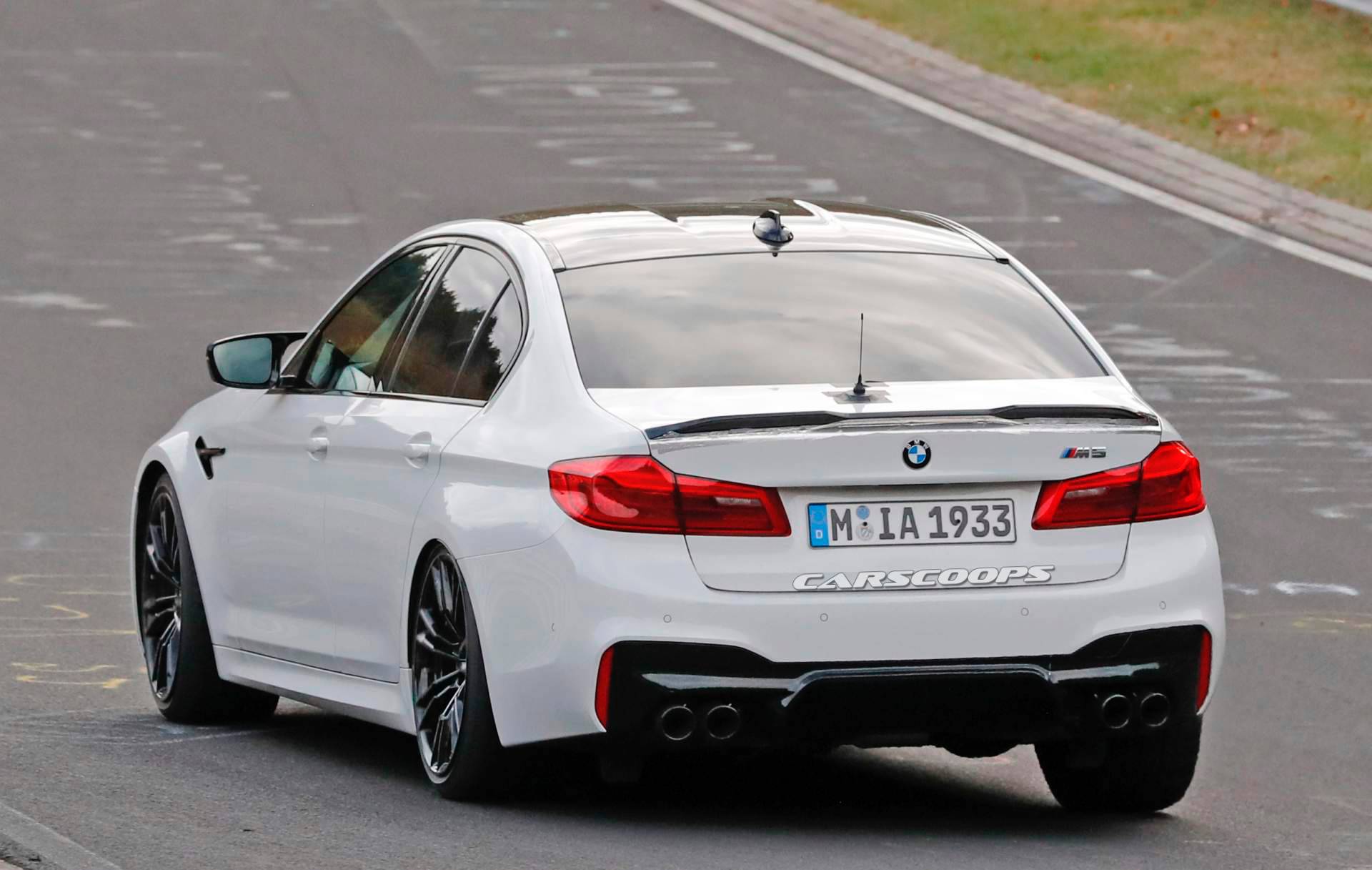 BMW M5 CS spy shots 11 Is This New BMW M5 A Prototype For A Hardcore CS Model?