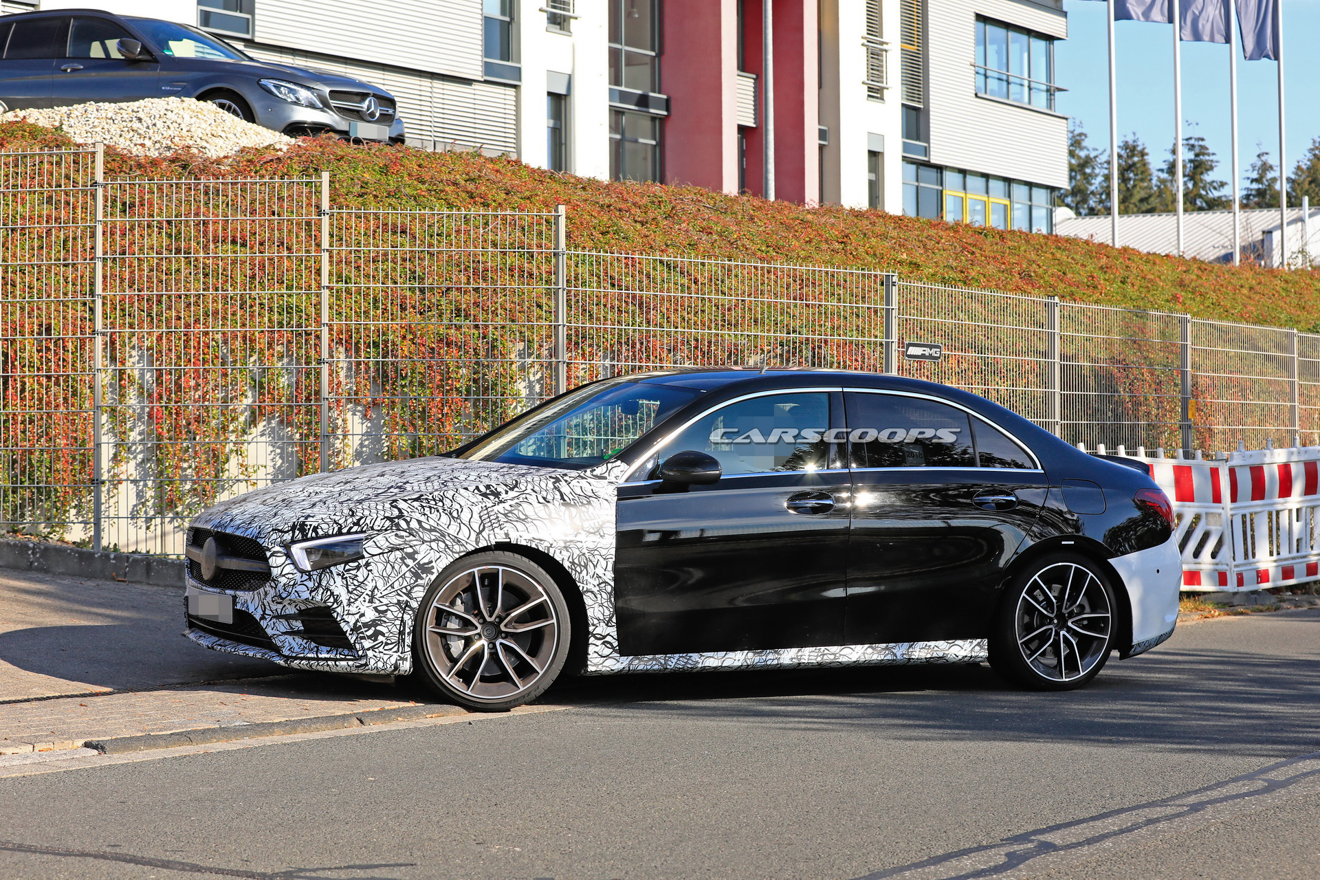2019 mercedes amg a35 sedan spy 13 2019 Mercedes-AMG A35 Sedan Prototype Leaves Little To The Imagination