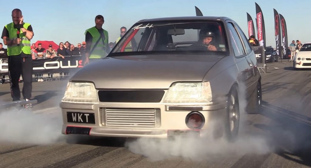  Tuned 1,250 HP Opel Kadett Is A Supercar Killer, Hits 194 Mph In 1/2 Mile Run