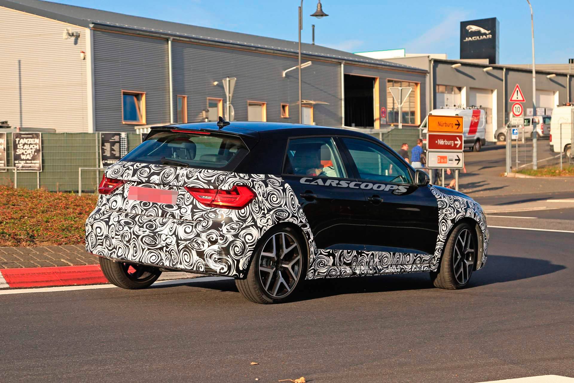 Audi A1 Allroad spy shots 10 All-New Audi A1 Spied Developing An Allroad Personality
