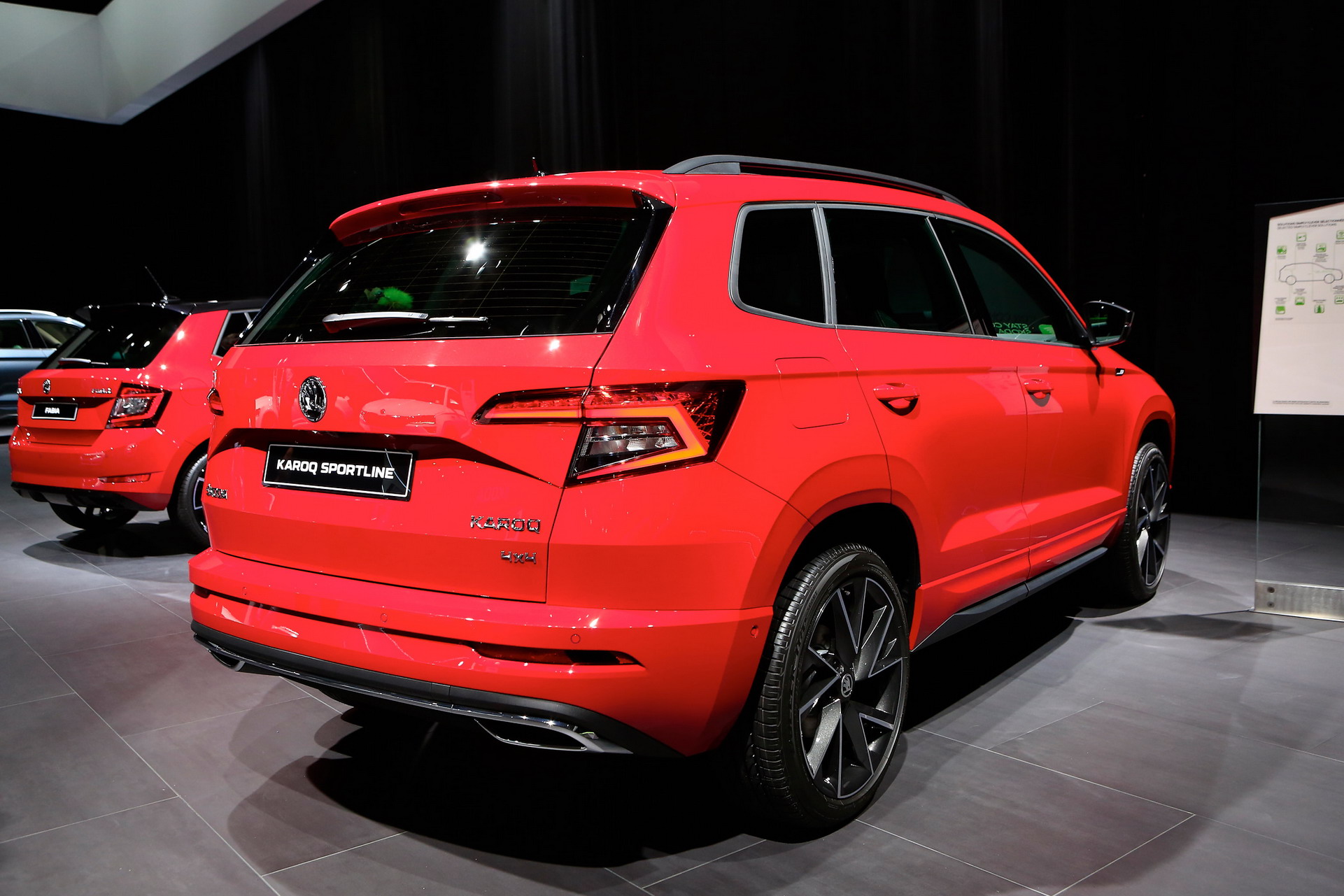 Skoda 89 2018 Paris Auto Show Gallery: Skoda & Seat