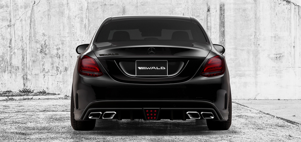 mercedes c class wald tuning 5 Wald International Gives W205 Mercedes C-Class A Sinister Look