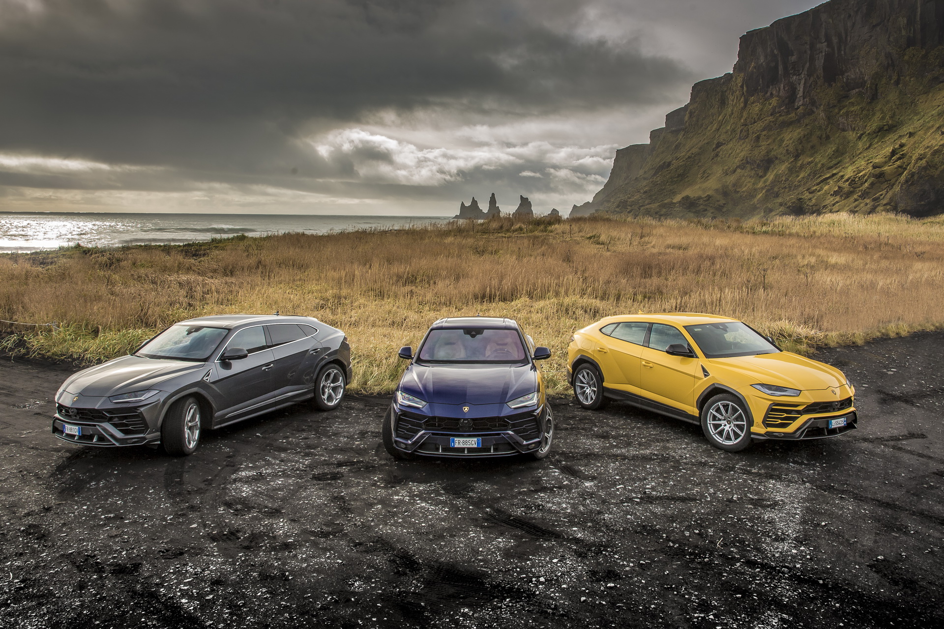 lamborghini sends urus to iceland 16 Lamborghini Sends Small Army Of Urus SUVs To Conquer Iceland