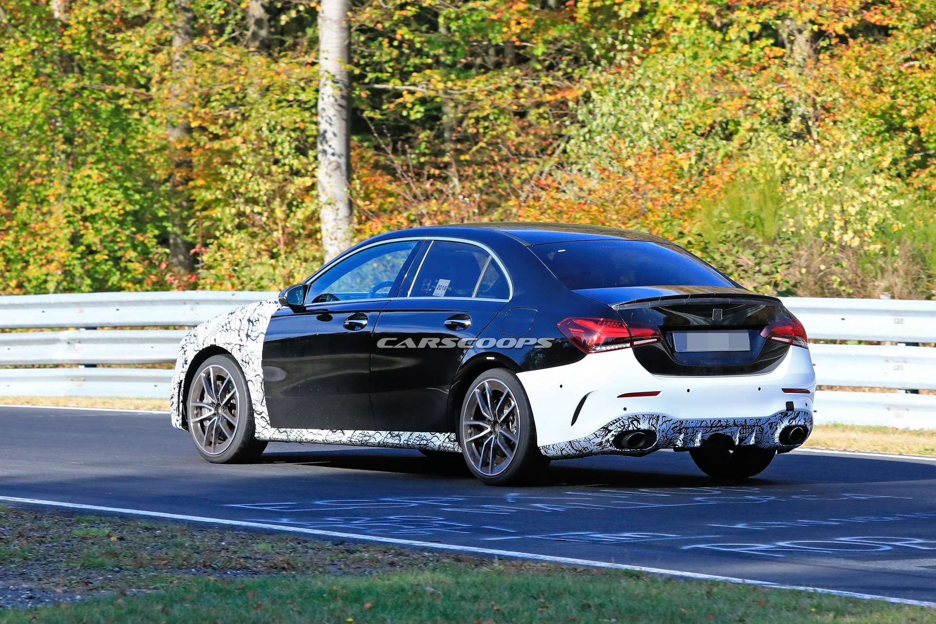 2019 mercedes amg a35 sedan spy 8 2019 Mercedes-AMG A35 Sedan Prototype Leaves Little To The Imagination