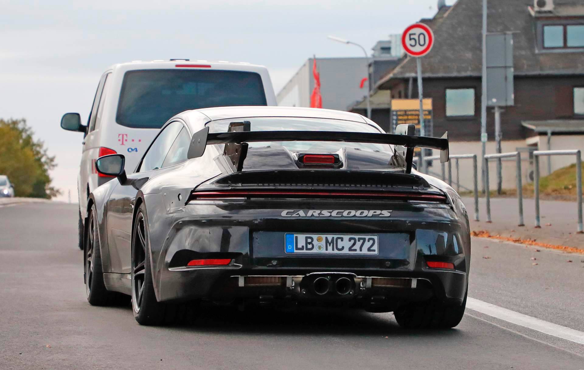 2020 Porsche 911 GT3 992 spy shots 25 2020 Porsche 911 GT3 Is Inching Closer To Production, See It In 63 Images