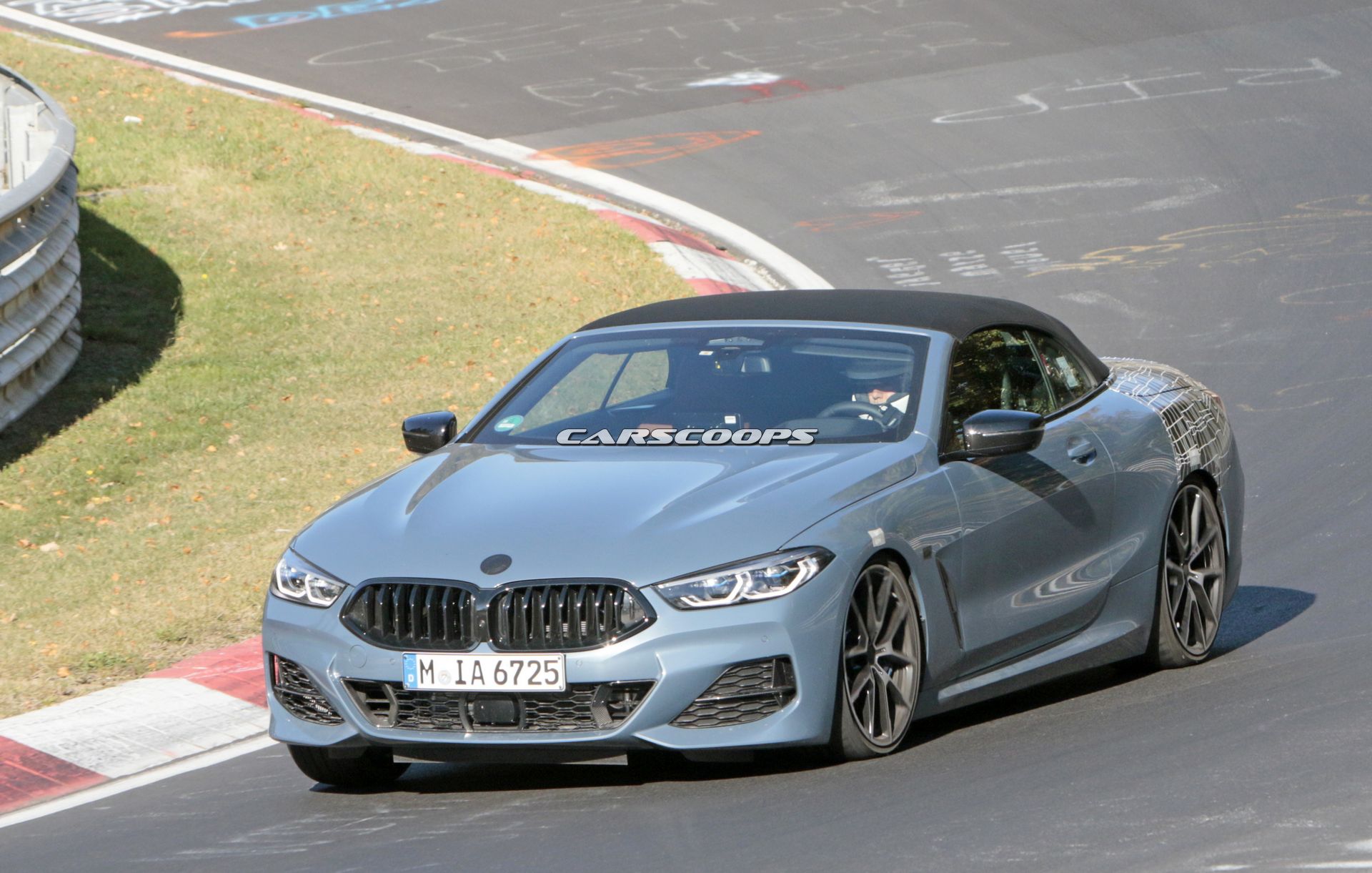BMW-8-Series-Convertible-Nurburgring-2 Scoop: 2019 BMW 8-Series Convertible Out Of Its Natural Habitat During ‘Ring Tests