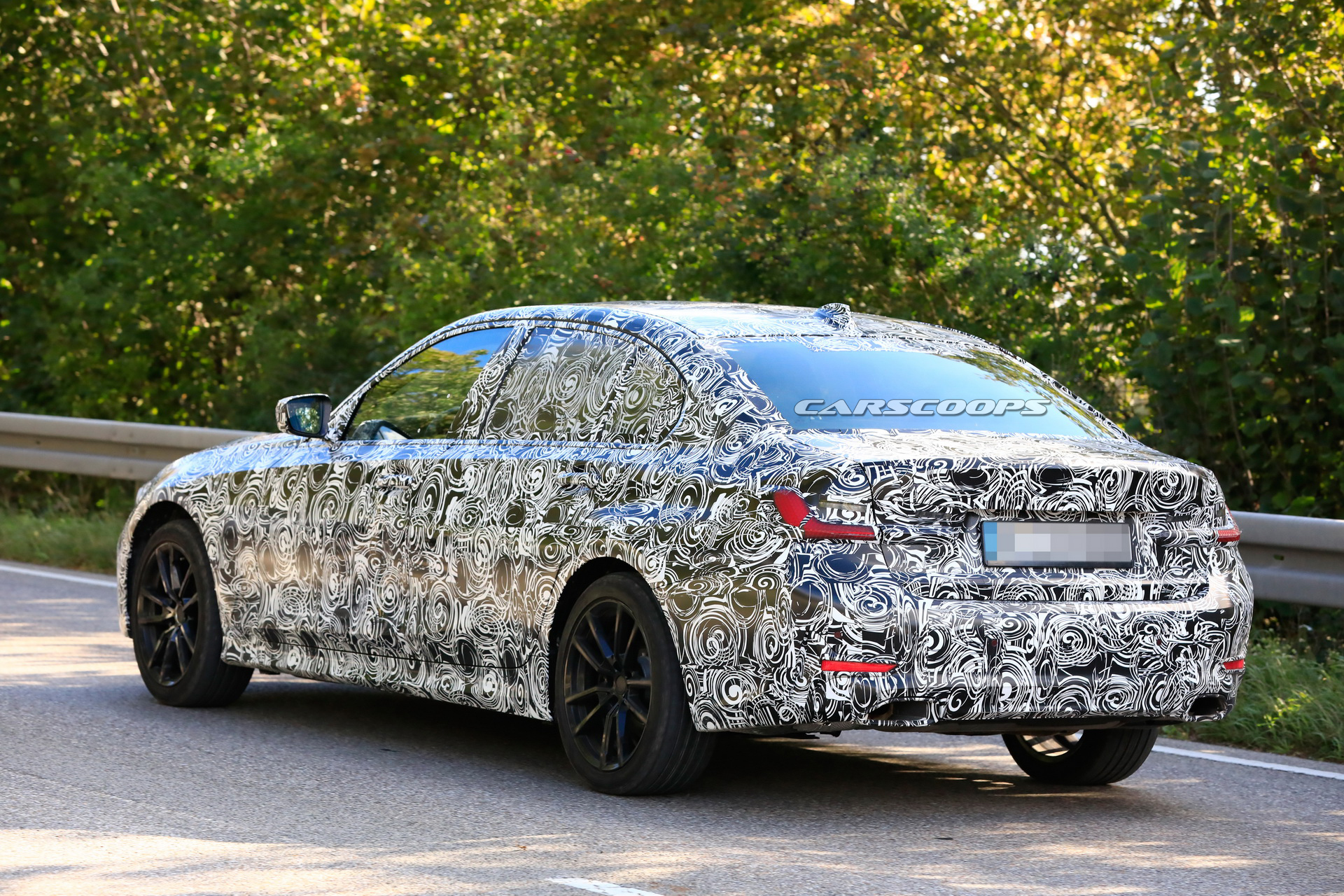 2019 bmw 3 series lwb spy shots-20 2019 BMW 3-Series Long Wheelbase Stretches Out In First Spy Images