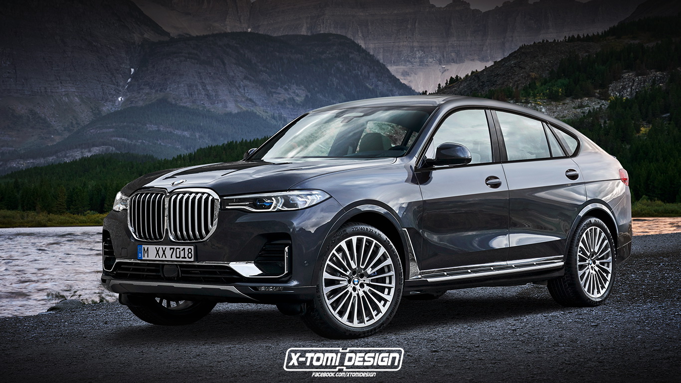 bmw x8 renderings 1 A BMW X8, Really? Oh, Yes, It Could Be In The Works