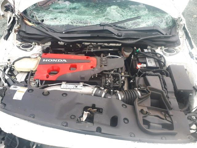 honda civic typer crashed auction 7 2018 Civic Type R Totally Destroyed In Accident Looking To Be A Parts Donor