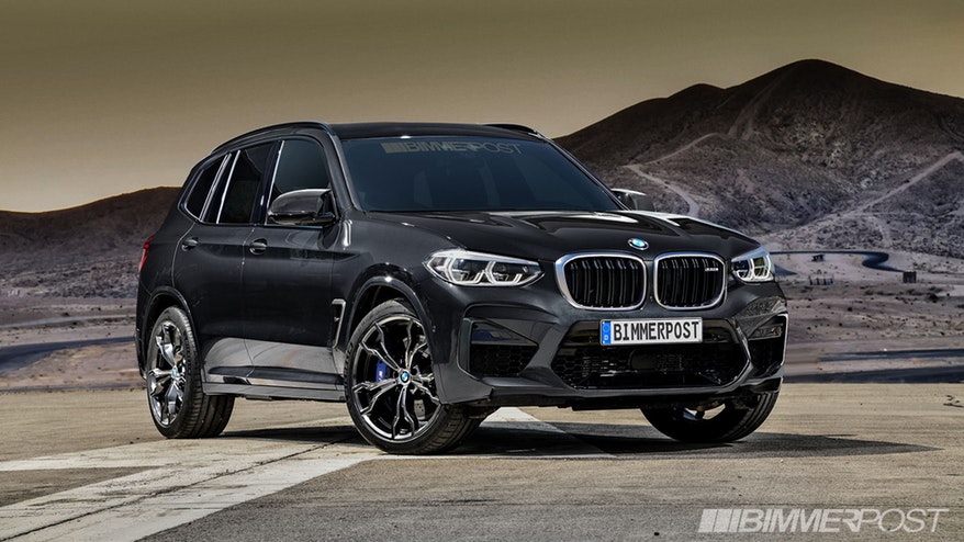 BMW-X3M-X4M-Renderings-10 New BMW X3 M And X4 M Rendered Without Camo Look Credible