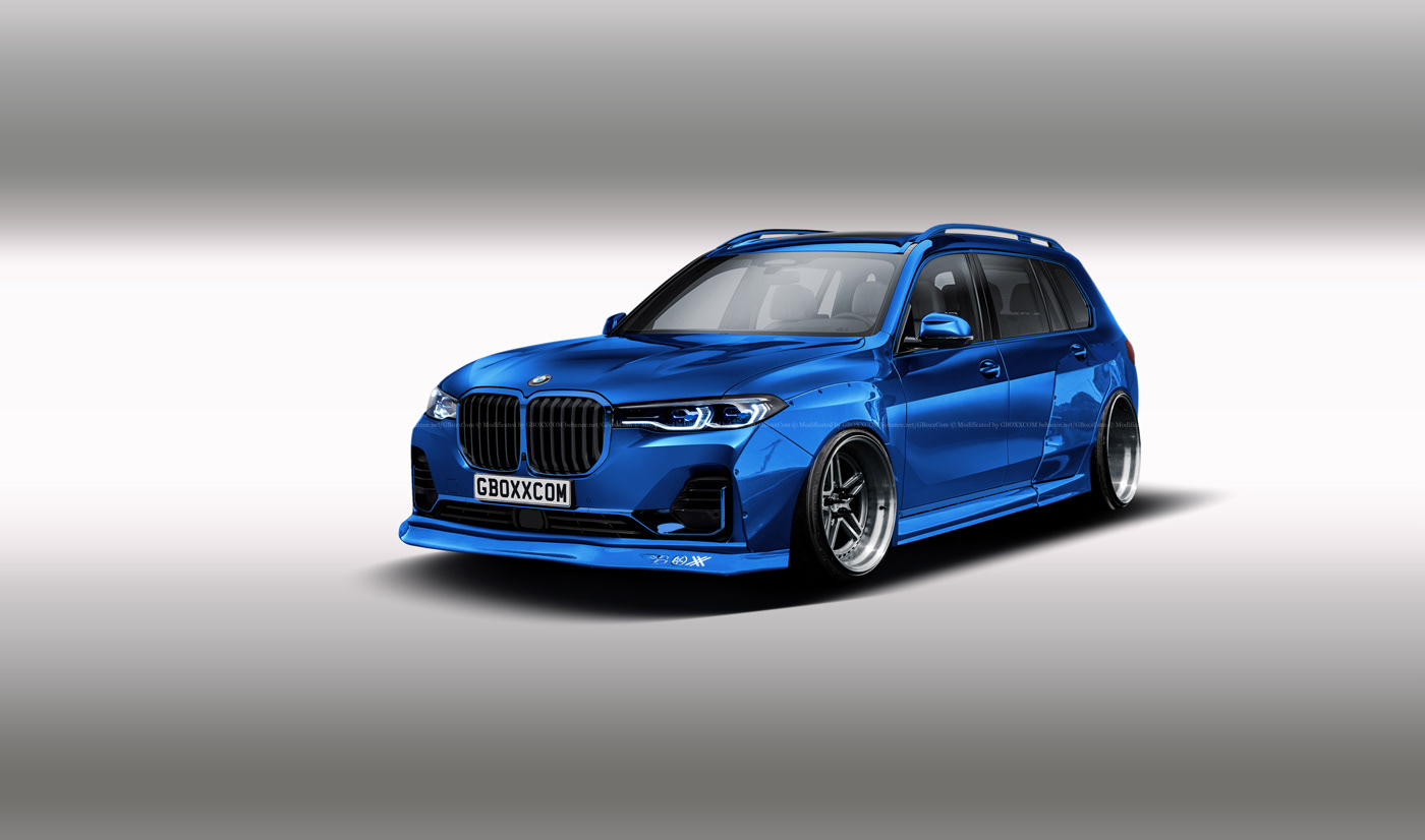 bmw x7 renderings 9 New BMW X7 Tries On Several Digital Suits That Don’t Make Sense