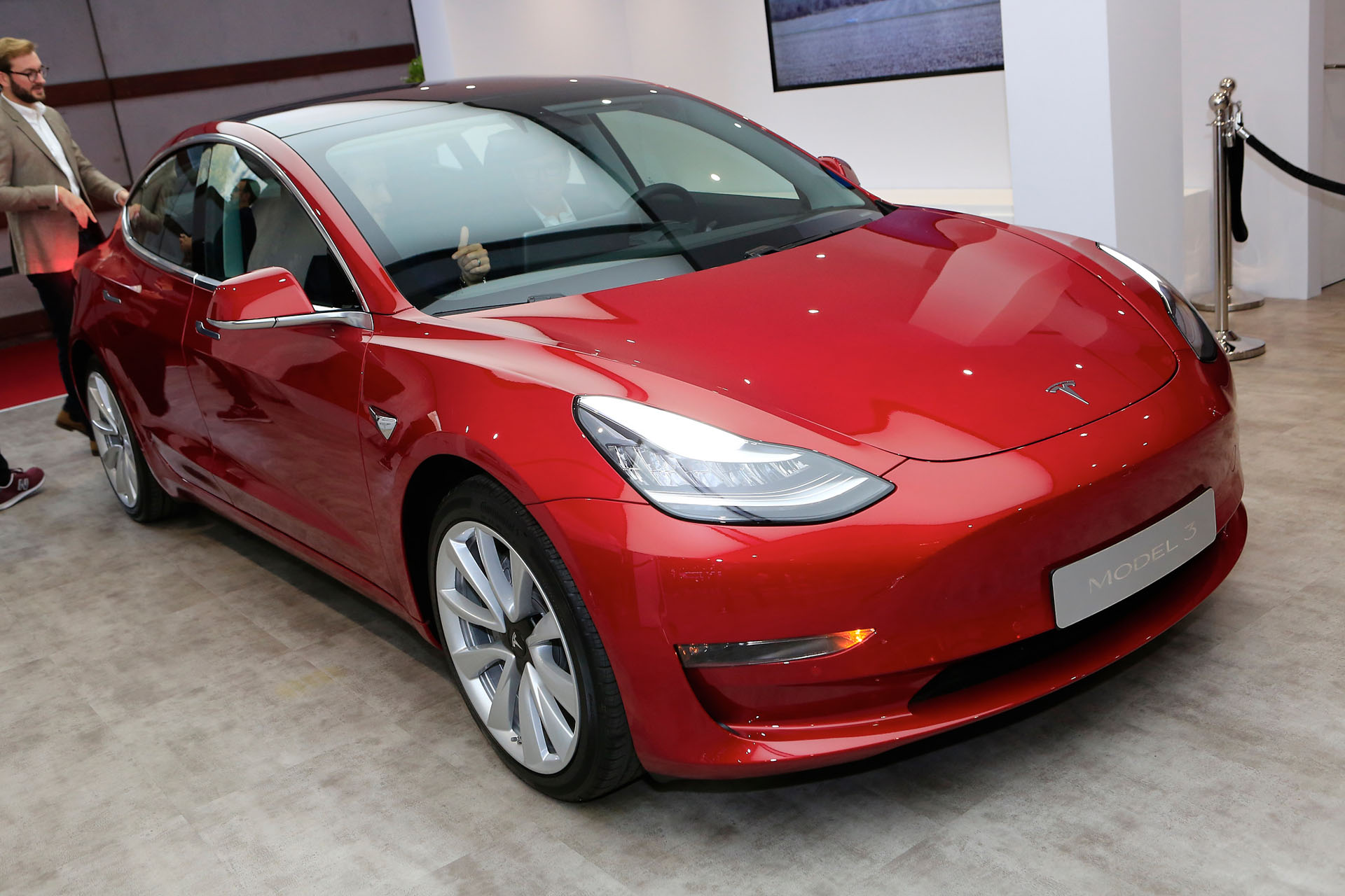 Auto Salon Paris / Mondial Paris Motor Show 2018, France, Paris, 03 Tesla Model 3 Looks Just As At-Home In Paris As It Does In America