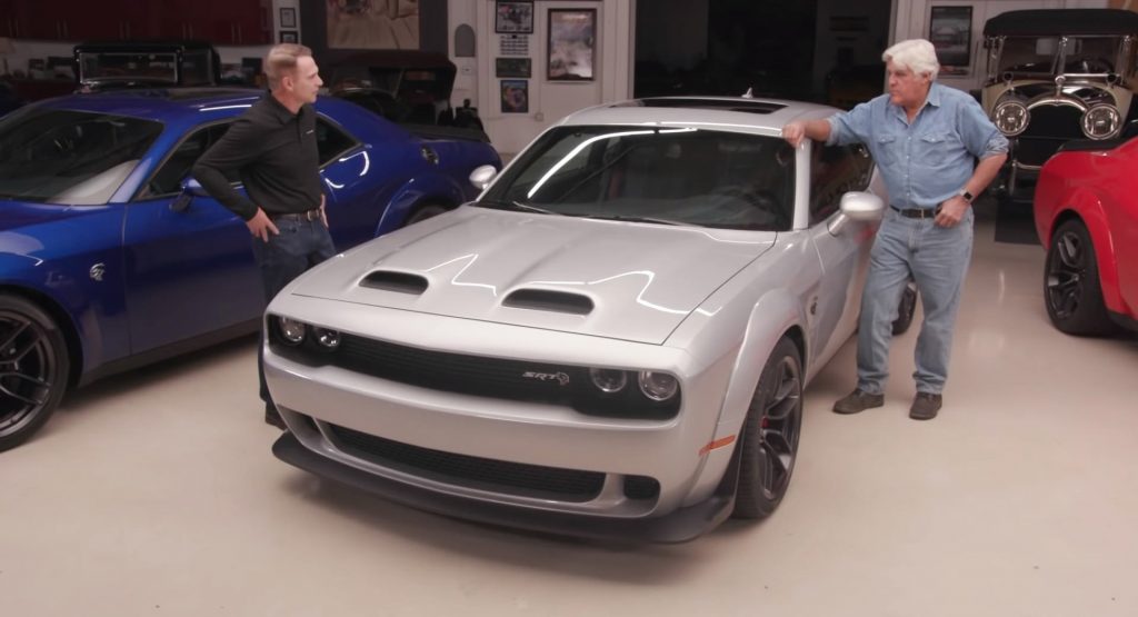 Jay Leno Has A Go In The 797 HP Dodge Challenger Hellcat Redeye