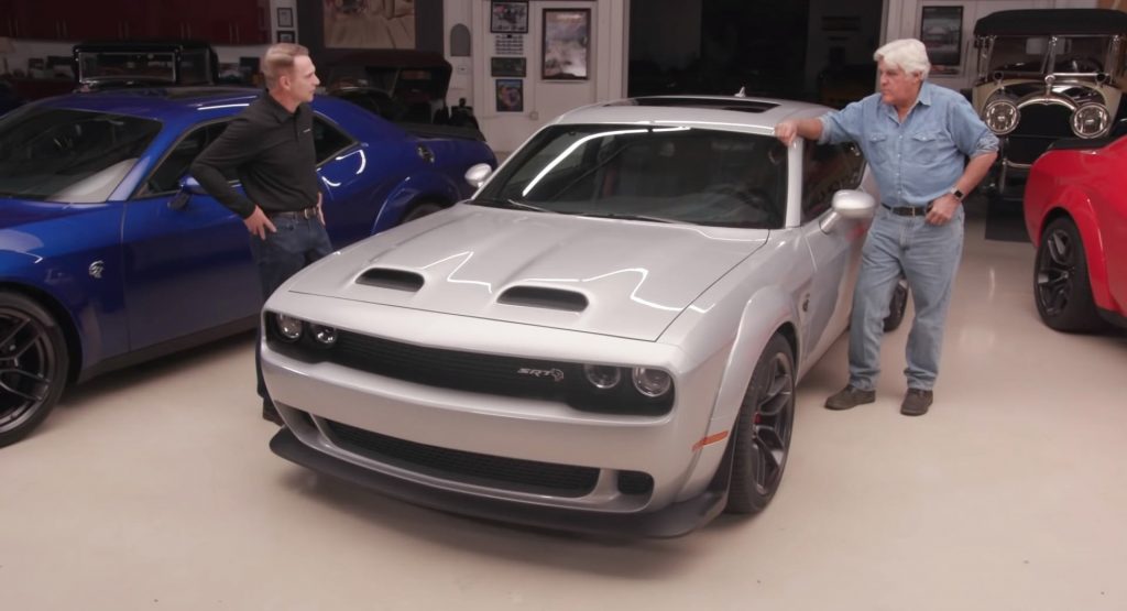  Jay Leno Has A Go In The 797 HP Dodge Challenger Hellcat Redeye