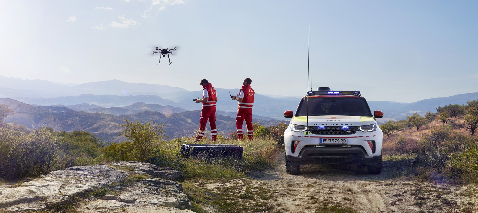 Land Rover Discovery Emergency Response Vehicle-51 Land Rover SVO Builds A One-Off Discovery Emergency Vehicle Complete With A Drone