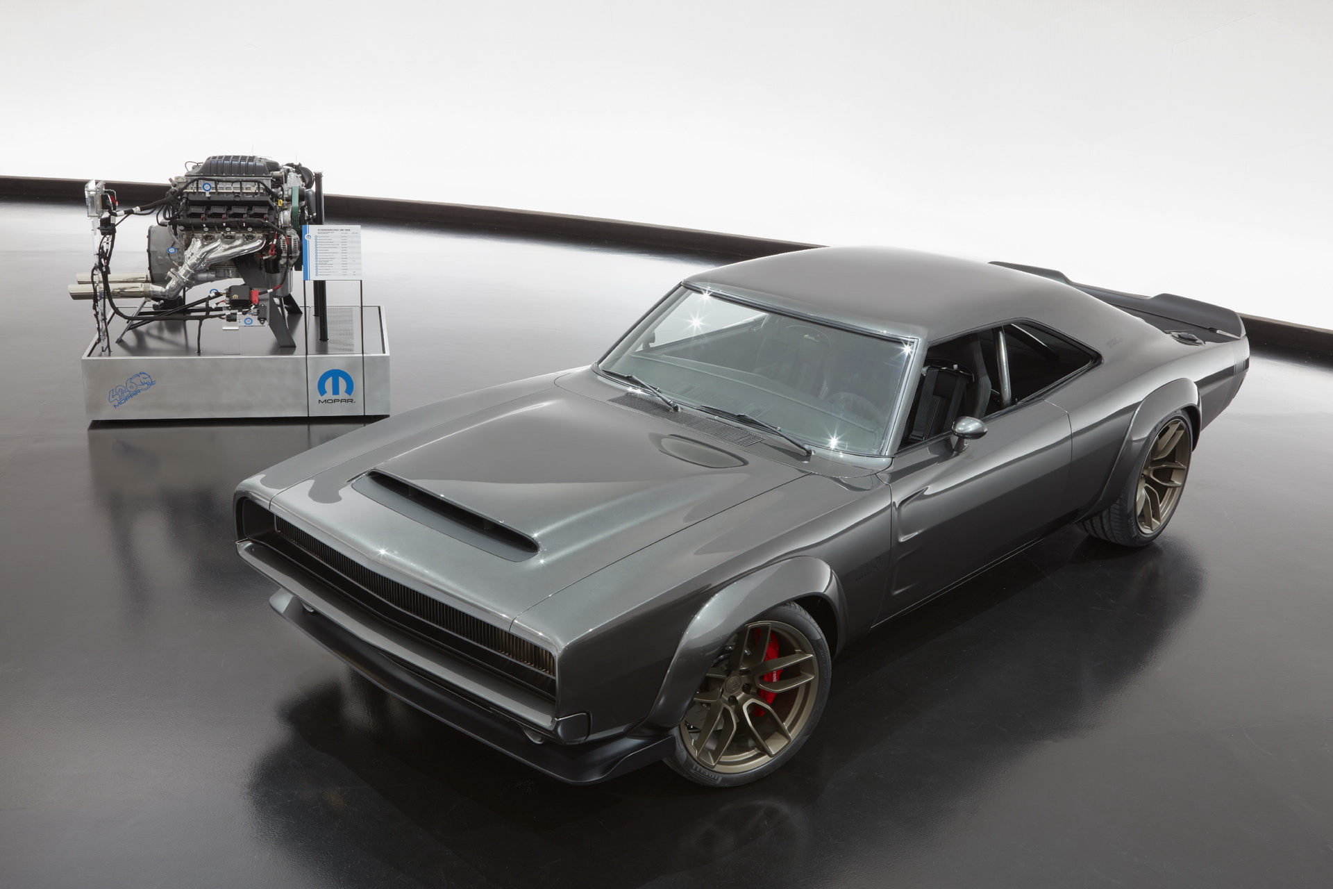 Mopar-Hellephant-Super-Charger-10 New 1,000 HP Dodge ‘Hellephant’ Crate Engine Roars In 1968 Charger