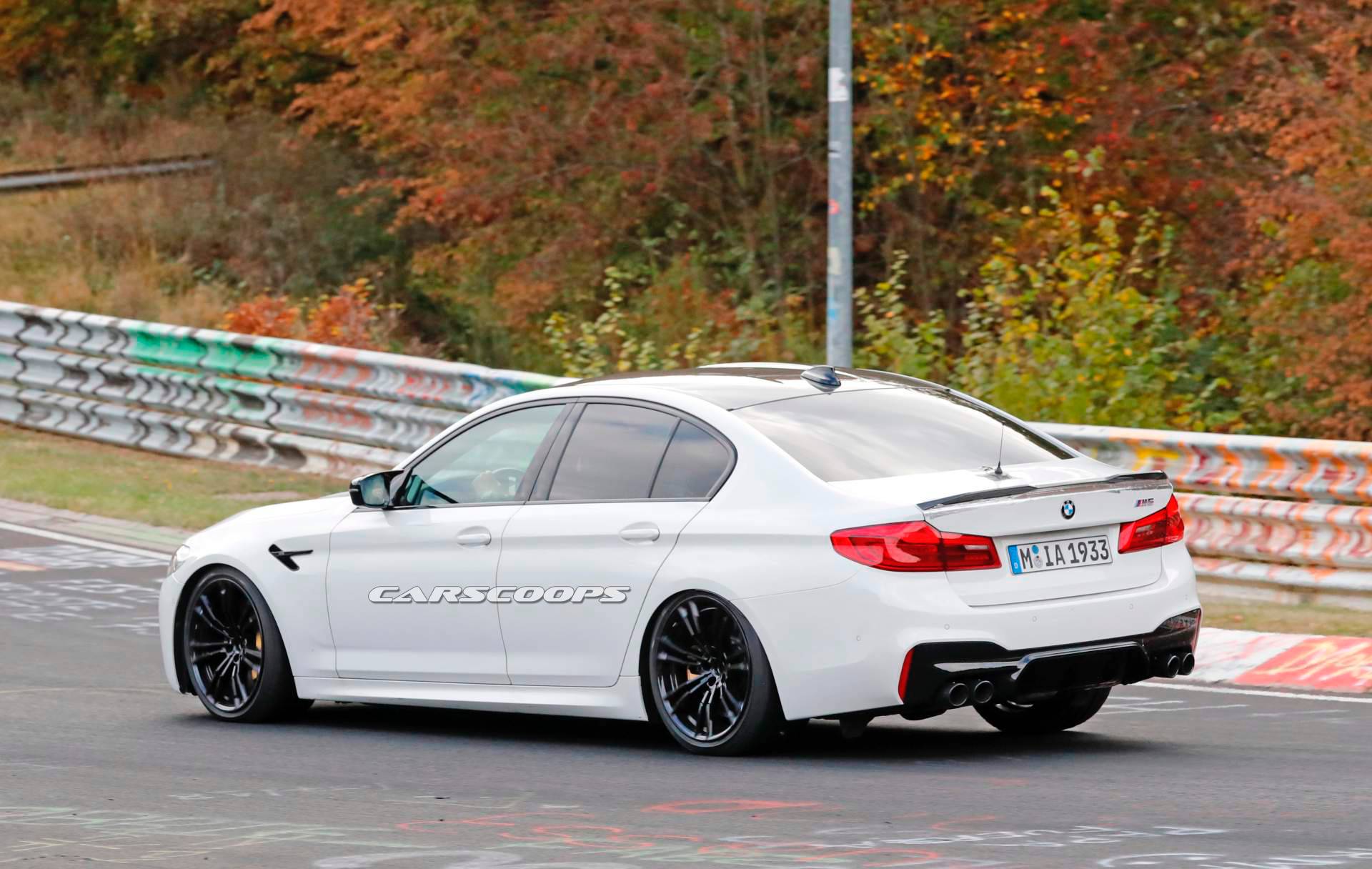 BMW M5 CS spy shots 8 Is This New BMW M5 A Prototype For A Hardcore CS Model?