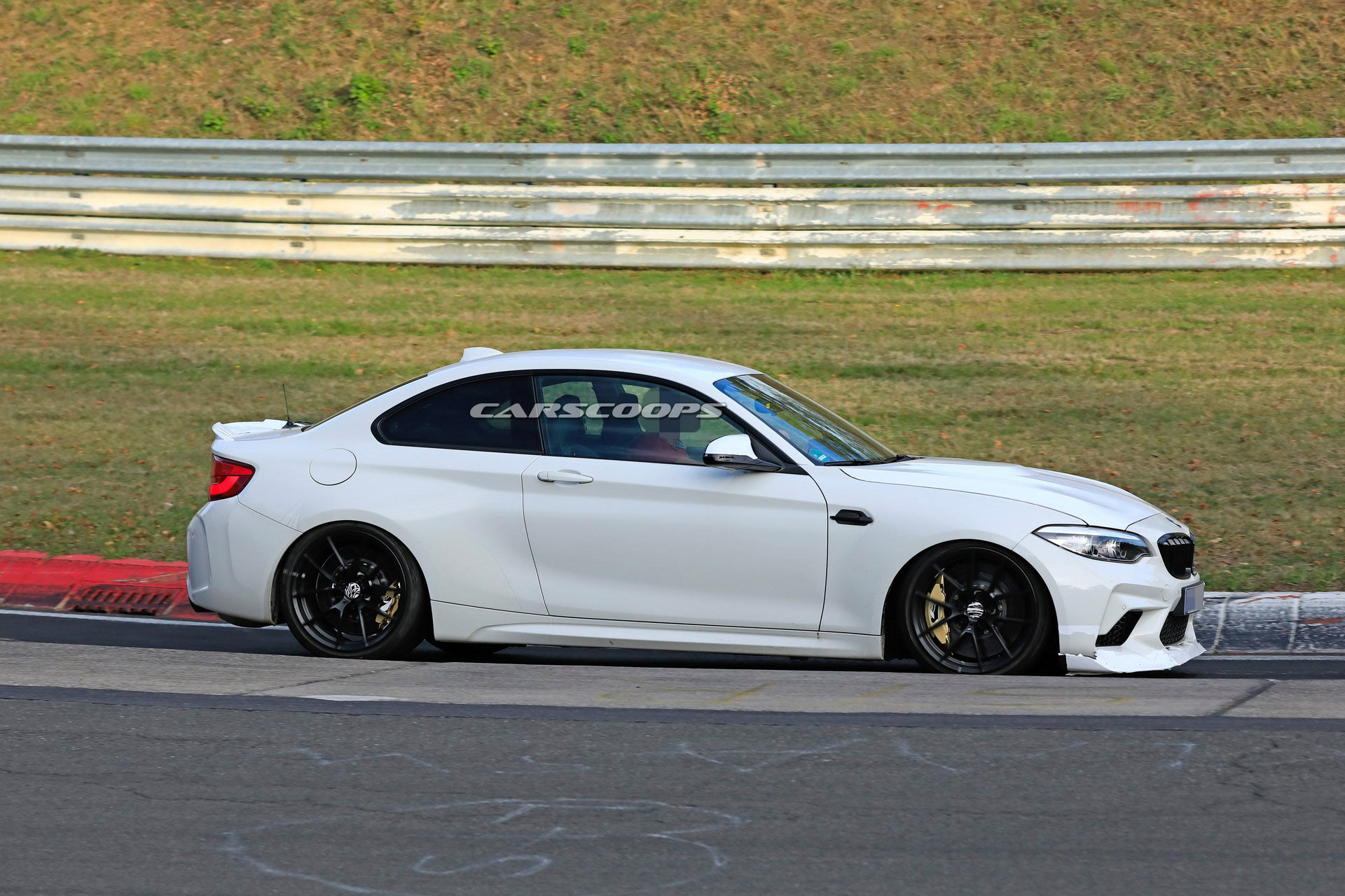 BMW-M2-CSL-Spy-5 Possible BMW M2 CS / CSL Caught On The Nurburgring With Aero Updates
